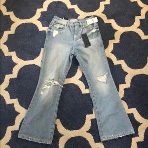 DL1961 Wallace high rise cropped flare